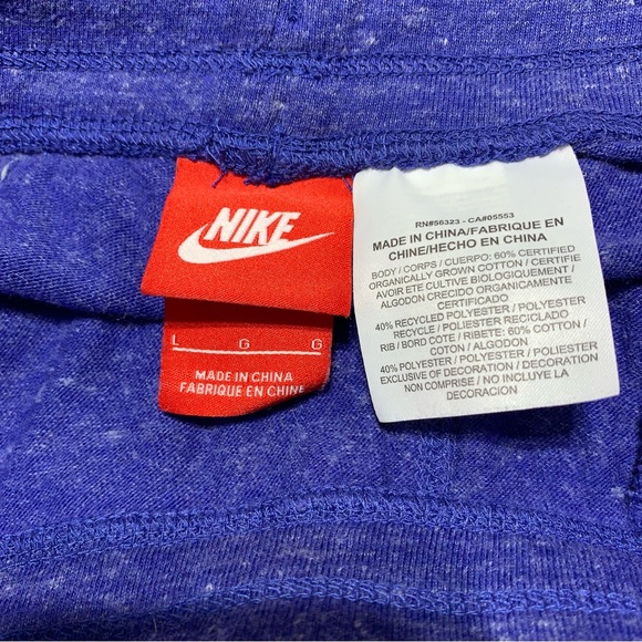 Nike Blue Lightweight 3/4 Joggers Size Large Youth - Picture 4 of 12
